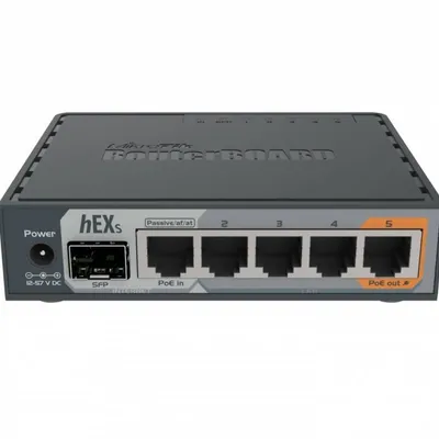 Mikrotik Router xDSL 1xWAN 4xLAN SFP RB760iGS