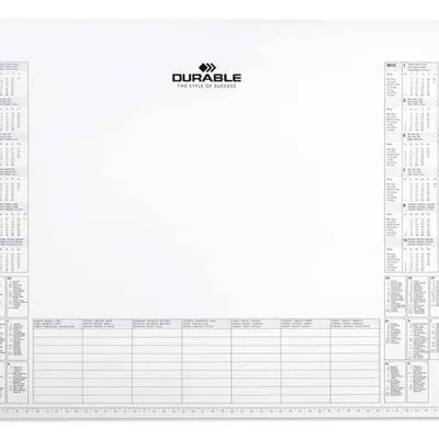 Wkład do podkładu 410x570mm z kalendarzem na 2 lata DURABLE 729202 25krt