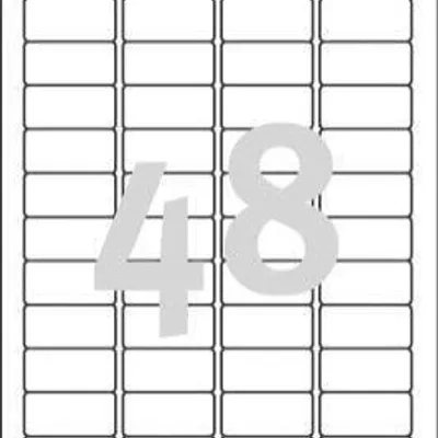 Etykiety zewnętrzne 45.7x21.2mm ochronne, zabezpieczające, zewnętrzne AVERY ZWECKFORM L4778-20 białe 20ark*48szt