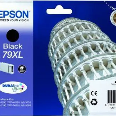 Tusz oryginalny EPSON T7901/79XL C13T79014010 Czarny  41,8 ml