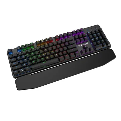 Krux Klawiatura gamingowa - Meteor RGB Outemu Blue