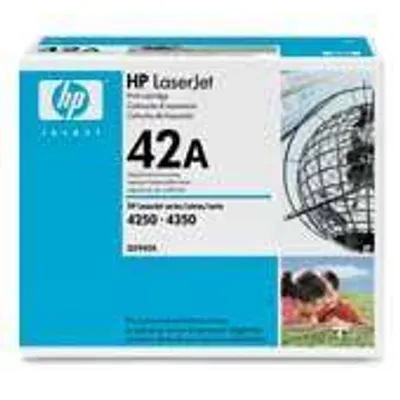 Toner oryginalny HP42A Q5942A Czarny 10000 stron