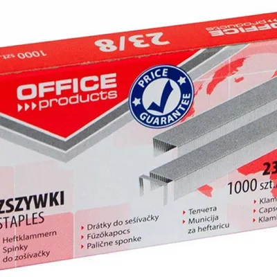 Zszywki OFFICE PRODUCTS 23/8 1000szt.