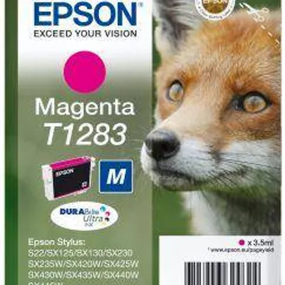 Tusz oryginalny EPSON T1283 C13T12834012 Magenta  3,5 ml