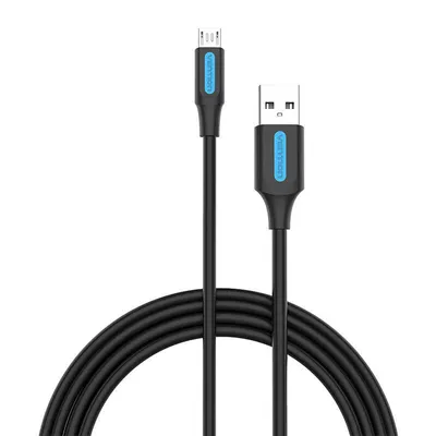 Kabel USB 2.0 A do Micro-B Vention COLBI 3A 3m czarny