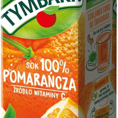 Sok pomarańczowy TYMBARK 1l