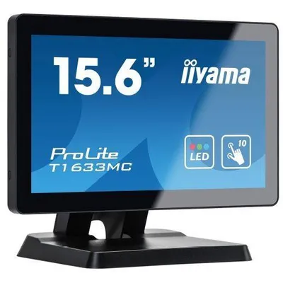 IIYAMA Monitor 16 cali T1633MC-B1 pojemnościowy 10pkt,IP54,TN,USBx2,DP,HDMI,VGA