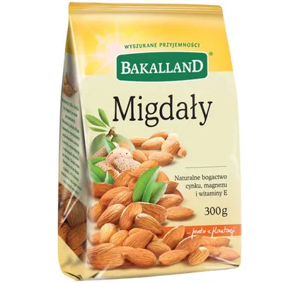 Migdały BAKALLAND 300g