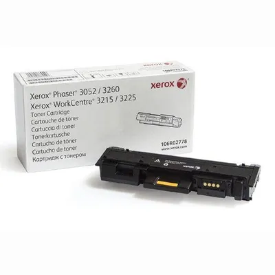 Toner oryginalny XEROX 106R02778 Czarny 3000 stron