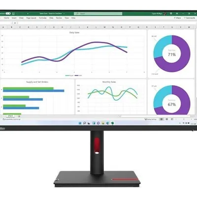 Lenovo Monitor 31,5 cali ThinkVision T32h-30 63D3GAT1EU