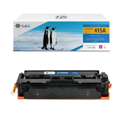 G&G kompatybilny toner z W2033A, magenta, 2100s, NT-PH2033M, HP 415A, dla HP Color LaserJet Pro M454dn/M454dw, MFP M479dw/M479f, N