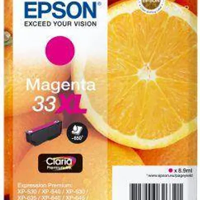 Tusz oryginalny EPSON T3363 C13T33634012 Magenta  8,9 ml