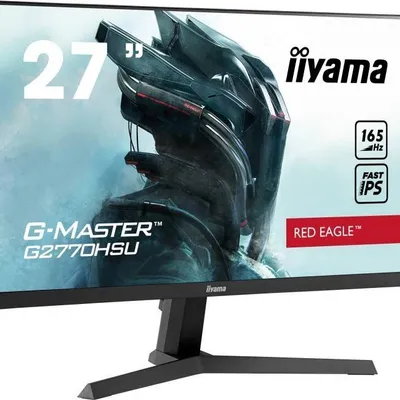 IIYAMA Monitor G2770HSU-B1 27cali 0.8ms(MPRT), IPS, DP, HDMI, 165Hz, USBx2