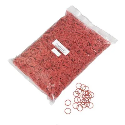 Gumki Recepturki 100x1,5x1,5 śr.60 BINGO 1kg czerwone 60% RB1001515RED