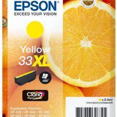 Tusz oryginalny EPSON T3364 C13T33644012 Yellow  8,9 ml