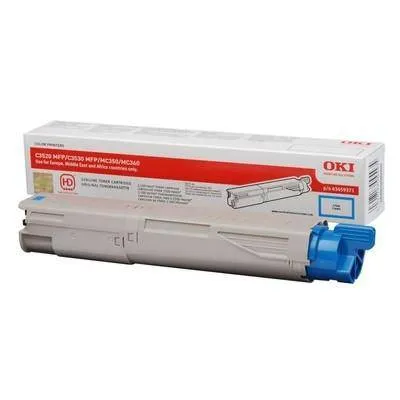 Toner oryginalny OKI 43459371 Cyan 2500 stron