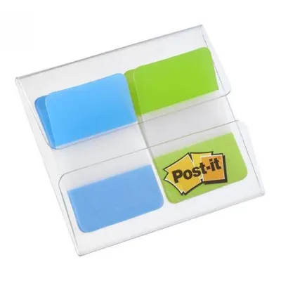 Zakładki indeksujące foliowe 38x25,4mm 3M POST-IT® do archiwizacji  686-AL mix 2x8szt