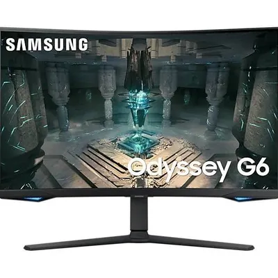 Samsung Monitor 32 cale LS32BG650EUXEN VA 2560x1440 16:9 2xHDMI/1xDP/LAN(RJ45)/2xUSB3.0 1ms(GTG) WiFi/BT głośniki zakrzywiony HAS+PIV 240Hz SMART Gami