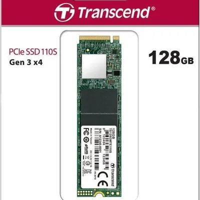 Transcend Dysk SSD 110S 128GB 2280 M.2 NVMe PCIe Gen3 x4