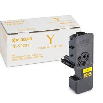 Toner oryginalny KYOCERA TK5220Y TK5220Y=1T02R9ANL1 Yellow 1200 stron