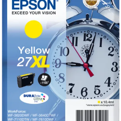 Tusz oryginalny EPSON T2714 C13T27144012 Yellow  10,4 ml