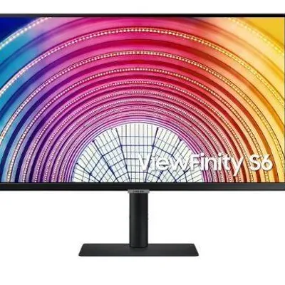 Samsung Monitor 27 cali LS27A600NAUXEN IPS 2560x1440 WQHD 16:9 1xHDMI 1xDP 3xUSB 3.0, 1xUSB 2.0 5ms HAS+PIVOT płaski 3 lata on-site