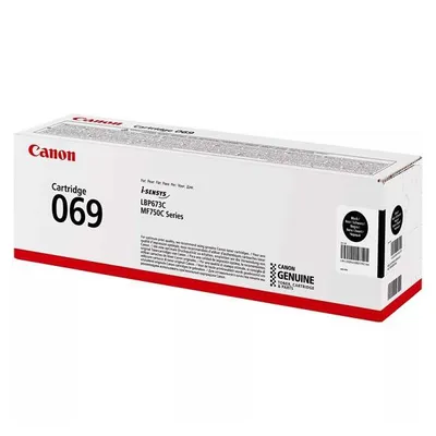 Canon oryginalny toner 069BK, black, 2100s, 5094C002, Canon MF752Cdw, 754Cdw, LBP673Cdw, O