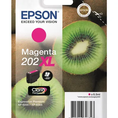 Tusz oryginalny EPSON T02H3 C13T02H34010 Magenta  650 stron