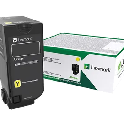 Toner oryginalny LEXMARK 75B20Y0 Yellow 10000 stron