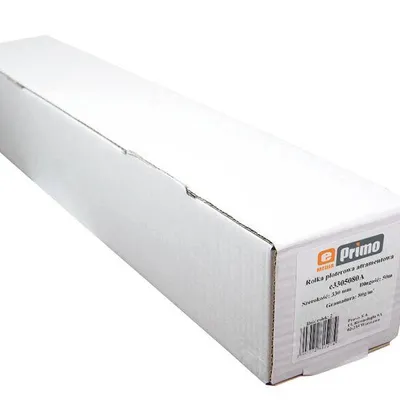 Papier do plotera 330mm x50m 80g EPRIMO Atramentowy e3305080A gilza 50mm