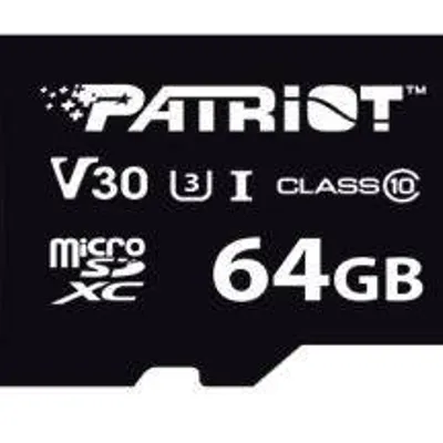 Patriot Karta MicroSDHC 64GB VX V30 C10 UHS-I U3