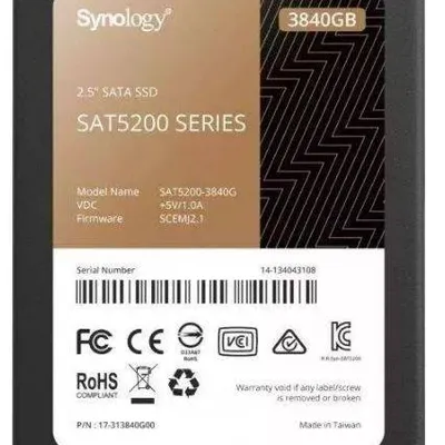 Synology Dysk SSD SATA 2,5 3,84TB SAT5210-3840G