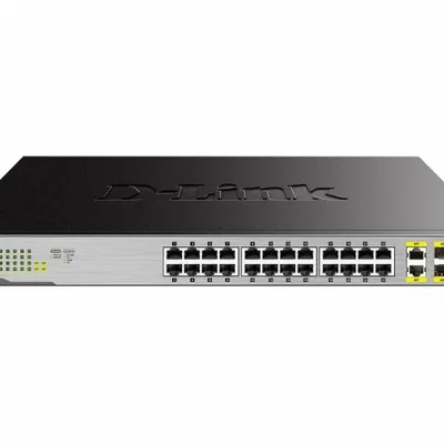 D-Link Przełącznik DGS-1026MP 24xGE 2xCOMBO PoE+