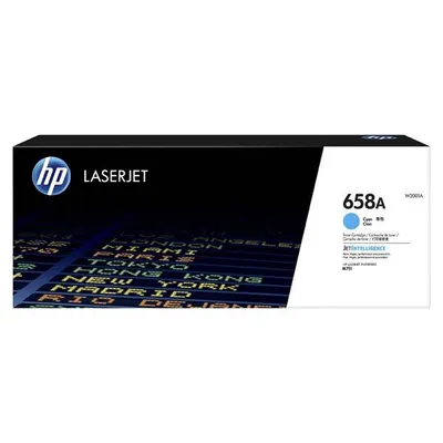 HP oryginalny toner W2001A, cyan, 6000s, HP 658A, HP Color LaserJet Enterprise M751 Series, O