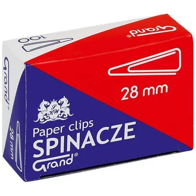 Spinacze trójkątne 28mm Grand 110-1386 100szt