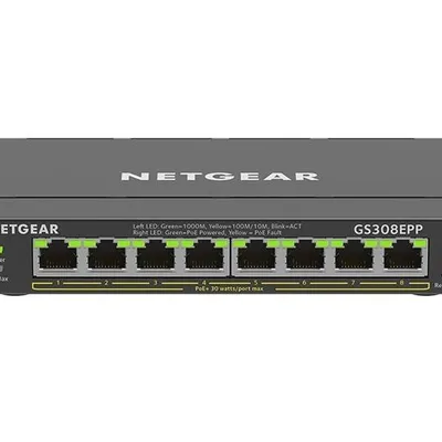 Netgear Przełącznik Switch GS308EPP 8xGE PoE+