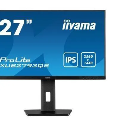 IIYAMA Monitor 27 cali XUB2793QS-B1 IPS,WQHD,2xHDMI,DP,2x2W,HAS,300cd/m2