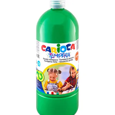 Farba tempera Carioca 40430/14 170-2645 1000ml zielona