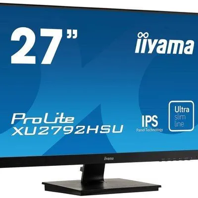 IIYAMA Monitor 27 cali XU2792HSU-B1 IPS,Full HD,HDMI,DP,VGA,USB,SLIM