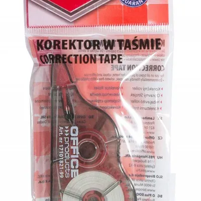 Korektor w taśmie 5mmx8m OFFICE PRODUCTS