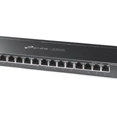 TP-LINK Przełącznik niezarządzalne SG116P 16xGE (16xPoE+)