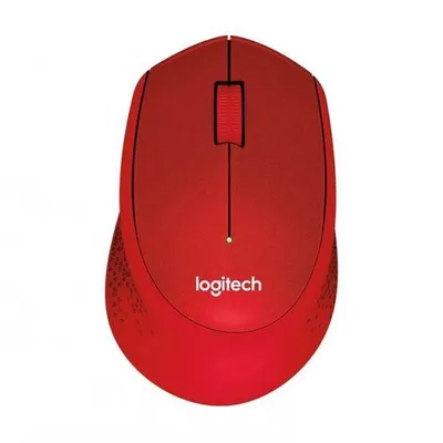 Mysz bezprzewodowa LOGITECH M330 910-004911 czerwona