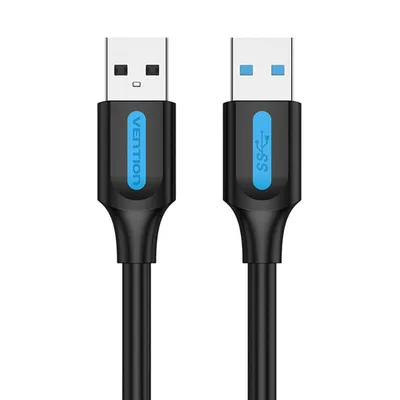 Kabel USB 3.0 Vention CONBD 2A 0,5m czarny PVC