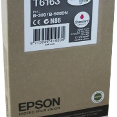 Tusz oryginalny EPSON T6163 C13T616300 Magenta  3500 stron