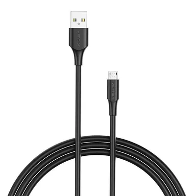 Kabel USB 2.0 do Micro-B Vention CTIBI 2A 3m (czarny)