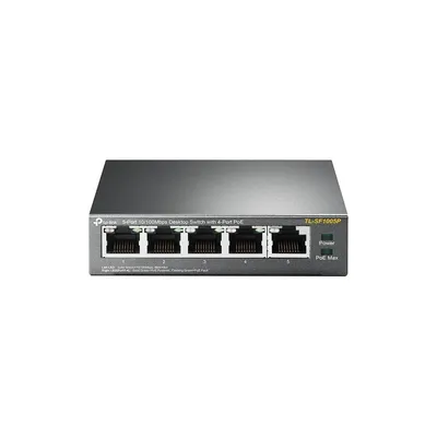 TP-LINK Przełącznik SF1005P 5 x FE (4x  PoE)