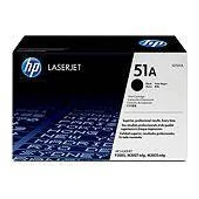 Toner oryginalny HP51A Q7551A Czarny 6500 stron