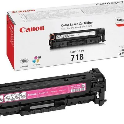 Toner oryginalny CANON CRG718M 2660B002 Magenta  2900 stron