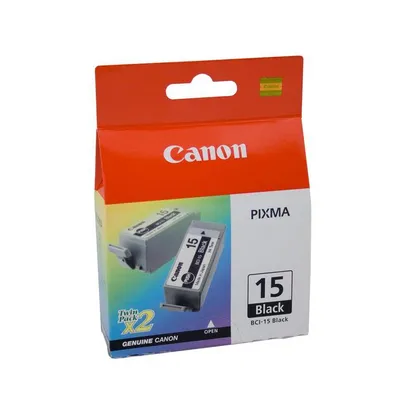 Tusz oryginalny CANON BCI15B2 8190A002 Czarny  5,3 ml