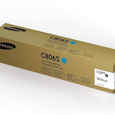 Toner oryginalny SAMSUNG CLT-C806S/ELS=SS553A Cyan 30000 stron